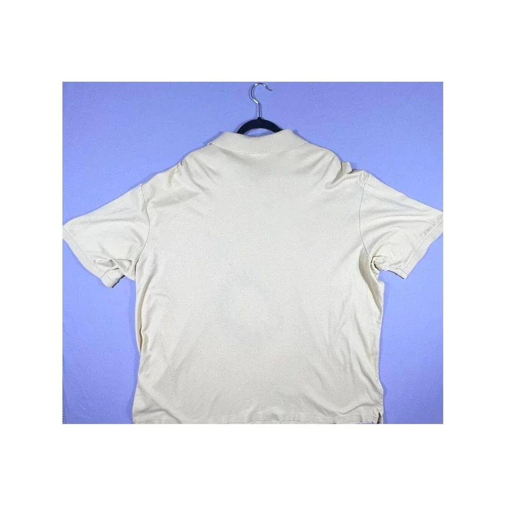 Polo Ralph Lauren Mens 4XLT Yellow Short Sleeve Classic Fit Pony Logo Polo Shirt